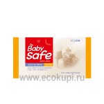 Мыло для стирки детских вещей  с ароматом акации CJ LION Baby Safe 190 гр
