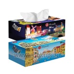 Японские салфетки бумажные двухслойные c ароматом Европы Maneki Dream 250 шт в упаковке