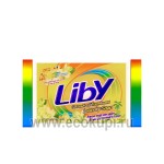 Мыло для стирки прозрачное с кокосовым маслом LIBY Coconut-Oil Translucent Laundry Soap 101 гр
