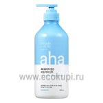 Корейский шампунь для волос против перхоти Kerasys Derma &amp; More Aha Anti-Dandruff Shampoo 600 мл