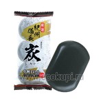 Японское мыло туалетное Древесный уголь MAX Soap 135 гр * 3 шт