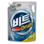 Корейское жидкое средство для автоматической стирки CJ LION Beat Drum 2 литра в мягкой упаковке