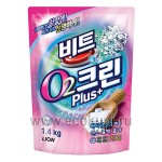 Корейский кислородный отбеливатель CJ LION Clean Plus 1,4 кг в мягкой упаковке
