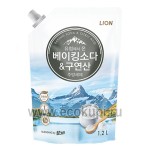 Корейское средство для мытья посуды с содой и лимонной кислотой CJ LION Chamgreen
