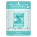 Корейская маска для лица тканевая гиалуроновая кислота MjCare Hyaluronic Acid Essence Mask 23 гр