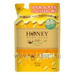 Жидкое мыло для тела с экстрактом меда и медового леса DAIICHI Honey Body Soap Oil-in Type Refill 400 мл запасной блок