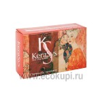 Мыло косметическое с миндальным маслом Kerasys Silk Moisture Bar 100 гр