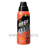 Корейское жидкое средство для стирки спортивной одежды  Kerasys Wool Shampoo Outdoor for Sportswear 800 мл
