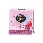 Корейское ароматное мыло роза и вишневый цвет Kerasys Shower Mate Lovely Rose &amp; Cherry Blossom Soap 100 гр