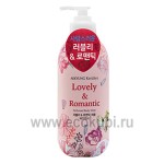 Корейский парфюмированный гель для душа Романтик Kerasys Lovely &amp; Romantic Perfumed Body Wash 500 мл