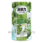 Жидкий дезодорант – ароматизатор для туалета c ароматом яблочная мята ST CORPORATION Shoushuuriki 400 мл