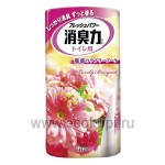 Жидкий дезодорант – ароматизатор для туалета c ароматом розовых цветов ST CORPORATION Shoushuuriki 400 мл