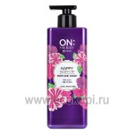 Корейское мыло жидкое для тела парфюмированное LG ON: The Body Perfume Happy Breeze 500 мл