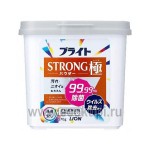 Японский порошковый кислородный отбеливатель для стойких загрязнений с антибактериальным и дезодорирующим эффектом LION Bright Strong Kiwami Powder 570 гр