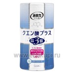 Жидкий ароматизатор для туалета c экстра-формулой с лимонной кислотой с ароматом мужского мыла ST CORPORATION Shoushuuriki 400 мл