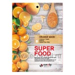 Корейская тканевая маска для лица с экстрактом апельсина Eyenlip Super Food Orange Mask 23 мл