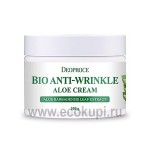Биокрем для лица увлажняющий с экстрактом алоэ Deoproce Bio Anti-Wrinkle Aloe Cream 100 гр