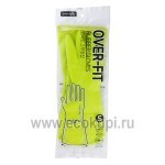 Перчатки хозяйственные латексные размер S Myungjin Overfit Rubber Gloves 1 пара