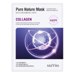Маска для лица тканевая коллагеновая Anskin Secriss Pure Nature Mask Pack-Collagen 25 мл