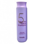 Тонирующий шампунь для осветленных волос Masil 5 Salon No Yellow Shampoo 300 мл