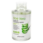 Очищающая мицеллярная вода для снятия макияжа с Алоэ Вера 3W Clinic Aloe Clean-Up Cleansing Water 500 мл