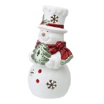 Декор новогодний Classy Snowman из коллекции New Year Essential