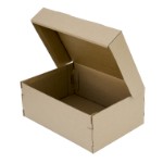 Самосборная коробка для детской обуви. Обувная коробка 260*180*100 мм. Коробка для хранения обуви.
