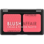 CATRICE - Палетка румян Blush Affair Cream &amp; Powder Palette, 010 Stunning Strawberry, 6 г