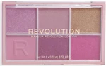 Makeup Revolution - Тени для век мини Mini Colour Reloaded, Heartbreaker Pink, 6×0.7 г