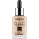 CATRICE - Тональная основа HD Liquid Coverage Foundation, 010 Light Beige светло-бежевый, 30 мл