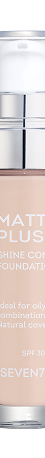 Seventeen - Тональный крем матирующий Matt Plus Shine Control Foundation, 00 светлый фарфор