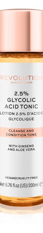 Revolution Skincare - Тоник очищающий 2.5% Glycolic Acid Tonic