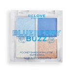 Relove by Revolution - Тени для век Pocket Palette, Blueberry Buzz, 2.9 г