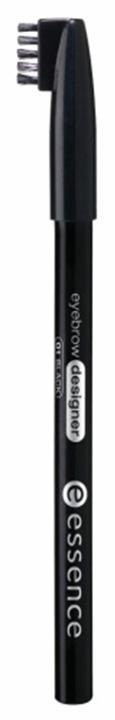 Essence - Карандаш для бровей Eyebrow Designer, 01 black черный, 1 г