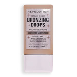 Makeup Revolution - Жидкий бронзер Bright Light Bronzing Drops Scorched Light/Med, 23 мл