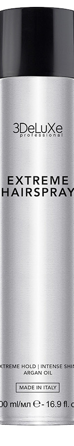 3Deluxe Professional - Лак для волос экстра сильной фиксации Hair Spray Extreme Hold