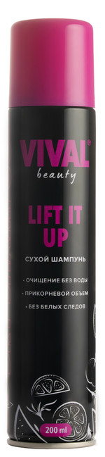 VIVAL beauty - Сухой шампунь Lift it up, 200 мл