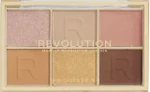 Makeup Revolution - Тени для век мини Mini Colour Reloaded, Nude About You, 6×0.7 г