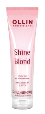 Ollin Professional - Кондиционер с экстрактом эхинацеи Shine Blond