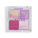 Relove by Revolution - Тени для век Pocket Palette, Grape Fizz, 2.9 г