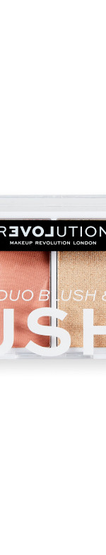 Relove by Revolution - Румяна и хайлайтер Blushed duo, Sweet, 2×2.9 г