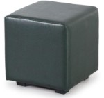 Банкетка (пуфик) куб зеленый ПФ-01