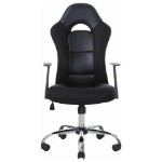 Кресло офисное BRABIX “Fusion EX-560”, экокожа/ткань, хром, черное, 531581