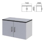 Шкаф-антресоль “Монолит”, 740х390х450 мм, цвет серый, АМ01.11