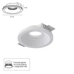 A9287PL-1WH Светильник потолочный гипсовый INVISIBLE для MR16 Ø120x30мм