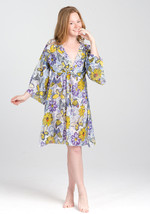 Туника женская в цветах и бабочках Milk &amp; Honey M&amp;H_4357