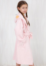 Очаровательный детский халат Happy people HP_2842 rosa