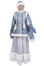 Костюм новогодний «Русская Снегурочка» модель 4