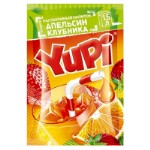 Напиток растворимый Yupi апельсин и клубника 12г оптом