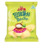 Чипсы Oishi Potato Chips Lime&amp;Sea Salt лайм с солью 40г оптом